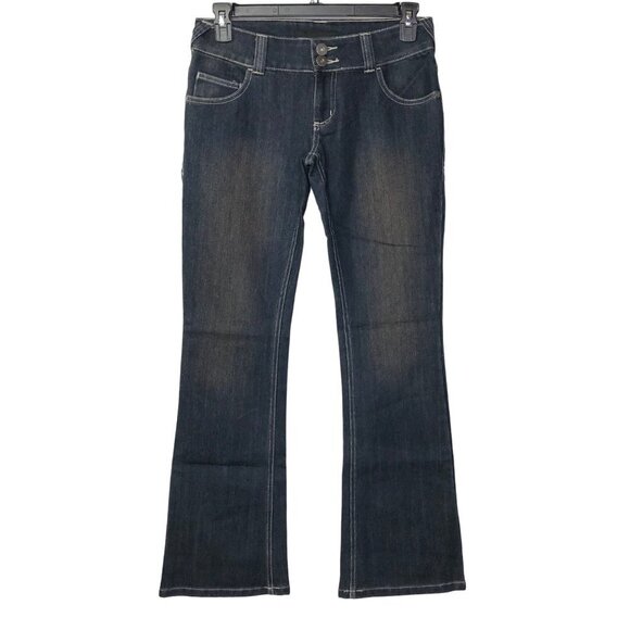 OAKLEY $70 WOMEN regular‎ fit basic Bootcut denim  jeans 27 NWT - Picture 1 of 10